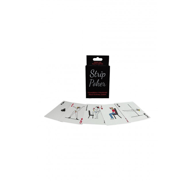 Карти для гри в покер Kheper Games Strip Poker зі стриптиз дизайном