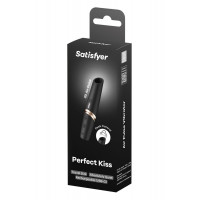 Клиторальный бесконтактный массажер Satisfyer Perfect Kiss черный