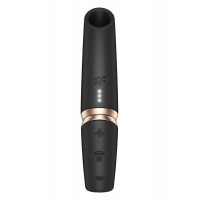 Клиторальный бесконтактный массажер Satisfyer Perfect Kiss черный