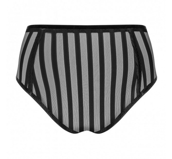Комплект Noir Handmade бюстгальтер з високою горловиною та трусики, чорний, XL
