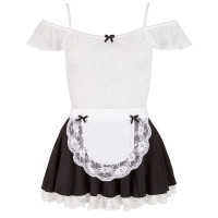 Костюм покоївки Cottelli Collection Maid's Dress 2 предмети, S
