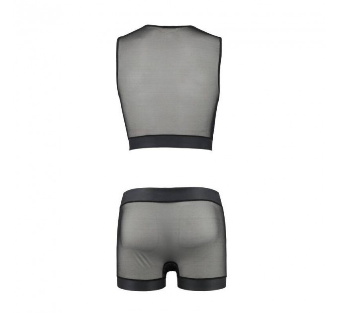 Мужской комплет 053 SET WILLIAM black L/XL -Passion