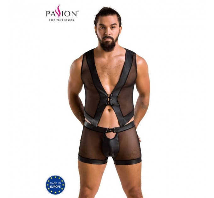 Мужской комплет 053 SET WILLIAM black L/XL -Passion
