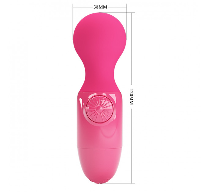 Мини-вибратор Pretty Love Little Cute розовый, 3.8 см