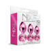 Набор анальных пробок Global Novelties NIXIE METAL BUTT PLUG TRAINER SET, PINK METALLIC