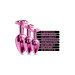 Набор анальных пробок Global Novelties NIXIE METAL BUTT PLUG TRAINER SET, PINK METALLIC