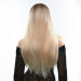 Парик прямый с челкой Fetish Hair омбре блонд, 60 см