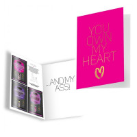Подарочная открытка с набором Сашетов плюс конверт Kama Sutra You Own My Heart Подарочная открытка с набором Сашетов плюс конверт Kama Sutra You Own My Heart