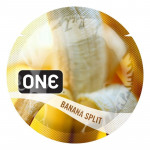 Набор презерватив 5шт One FlavorWaves банановый вкус ( Цена за 5 шт)