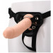 Реалистичный страпон REALSTUFF STRAP ON REAL DILDO