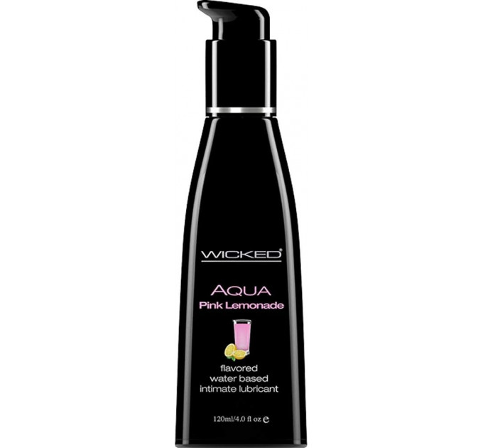 Їстівний лубрикант зі смаком лимонаду WICKED AQUA 120ML
