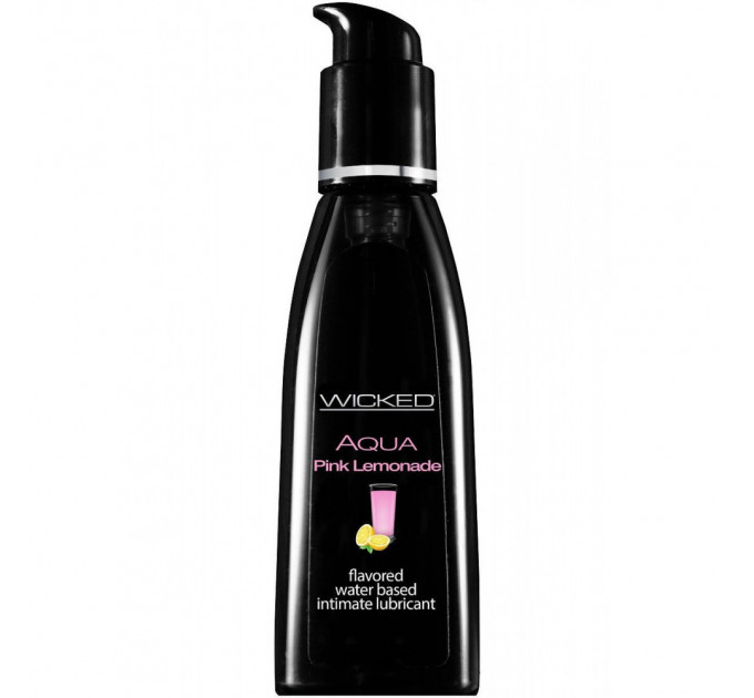 Съедобный лубрикант со вкусом лимонада WICKED AQUA 120ML