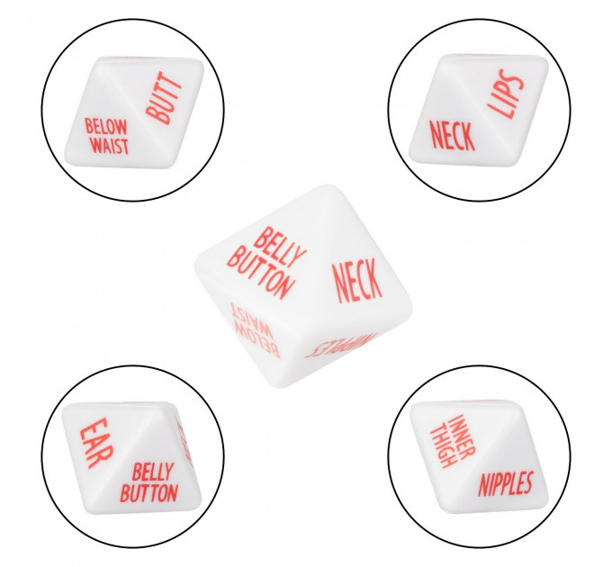 Секс гра кубики Cal Exotics Tempt & Tease Dice Tempt & Tease Dice