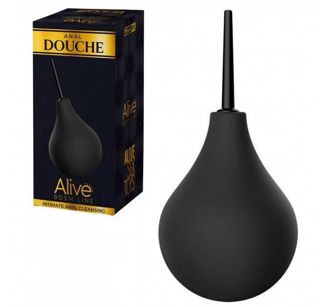 Спринцевальний анальний душ Alive Intimate Anal Cleansing чорний, 160 мл