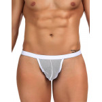 Стринги чоловічі Star Night у сіточку, білі, XS-M