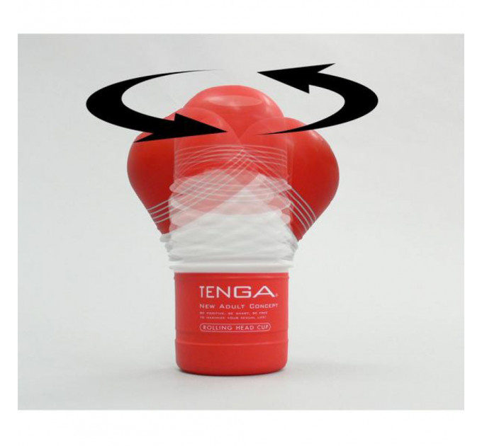 Мастурбатор Tenga Rolling Head Cup с интенсивной стимуляцией головки