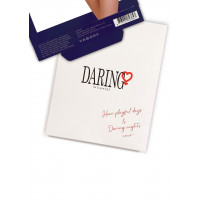 Трусики с жемчужинами и аппликацией в виде бабочки Daring Intimates, черный, S/M
