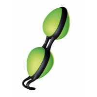 Вагинальные шарики Joyballs secret, Зелено-черные