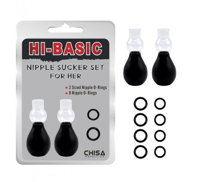 Ваккумные стимуляторы для сосков Chisa Hi Basic Nipple Sucker Set For Her