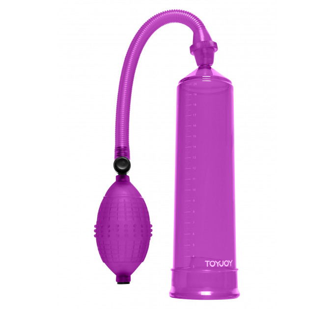 Вакуумна помпа для члена ToyJoy Power Pump механічна, фіолетова