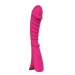 Вибратор со стимулирующими ребрами Dream Toys VIBES OF LOVE NAUGHTY BARONESS
