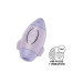 Вибратор Satisfyer Mission Control с вакуумной стимуляцией клитора, фиолетовый