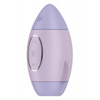 Вібратор Satisfyer Mission Control з вакуумною стимуляцією клітора, фіолетовий
