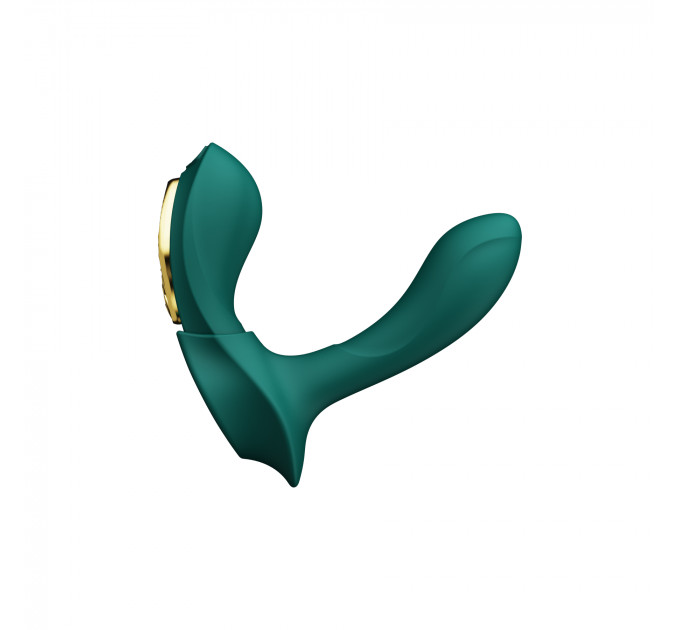 Вибратор в трусики AYA Zalo Turquoise Green на пульте управления