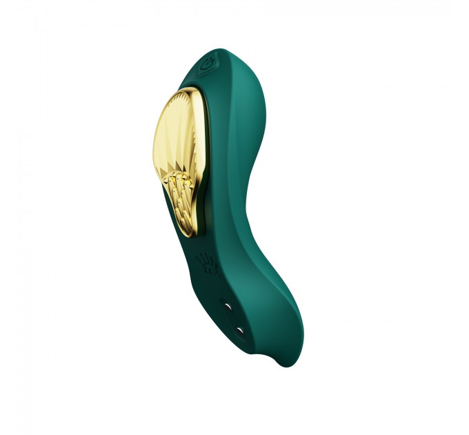 Вибратор в трусики AYA Zalo Turquoise Green на пульте управления
