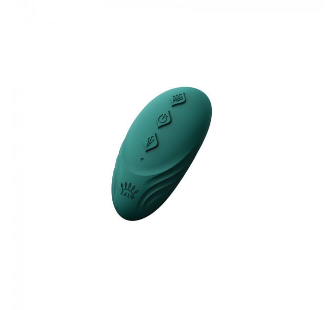 Вибратор в трусики AYA Zalo Turquoise Green на пульте управления