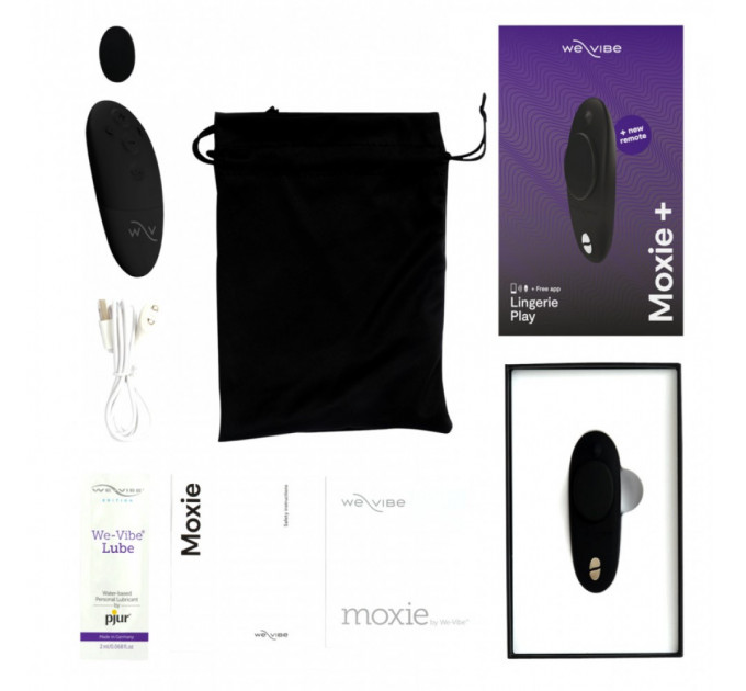 Вибратор в трусики WE-VIBE Black Moxie +