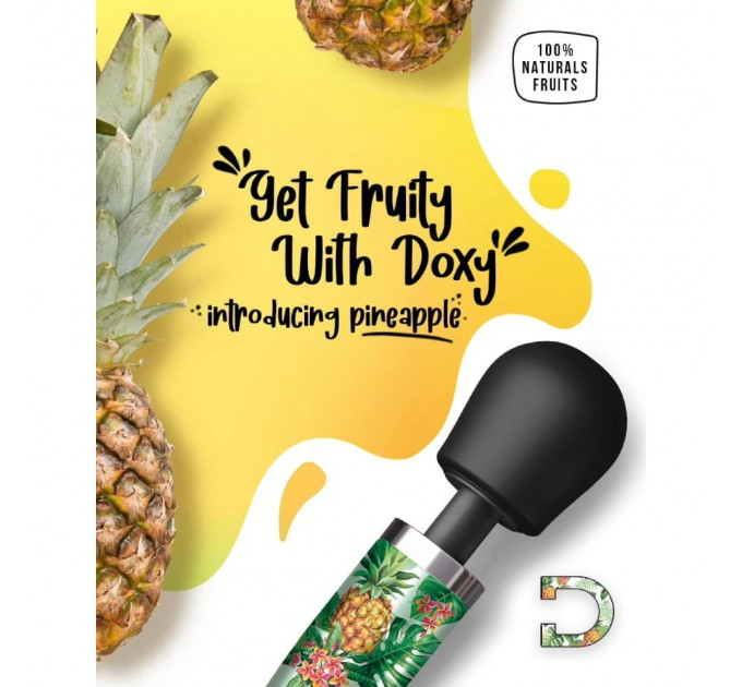 Вибромассажер-Микрофон DOXY DIE Cast Pineapple