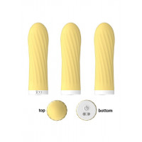Віброкулька Rechargeable Silicone-Yellow