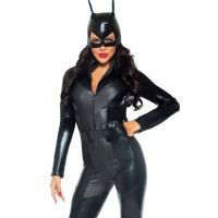 Виниловый костюм Bat Leg Avenue, 3 предмета M