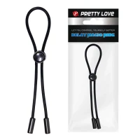 Эрекционная петля PRETTY LOVE Delay Magic Ring, черная